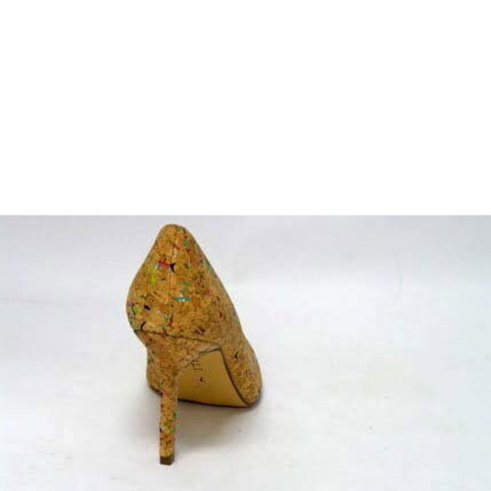G.I.L.I. Pointed Toe Pumps Jill Cork Multi - Medium - Picture 2 of 6